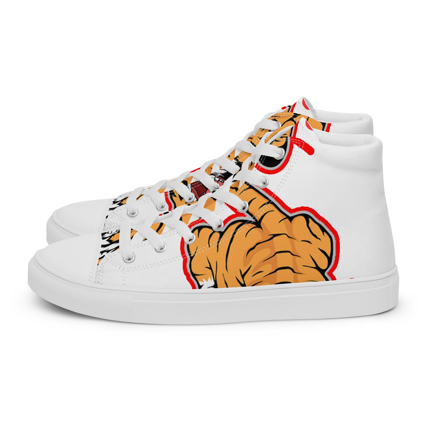 Men’s high top canvas shoes