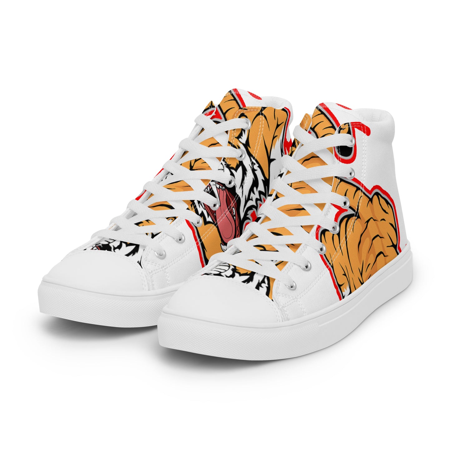 Men’s high top canvas shoes