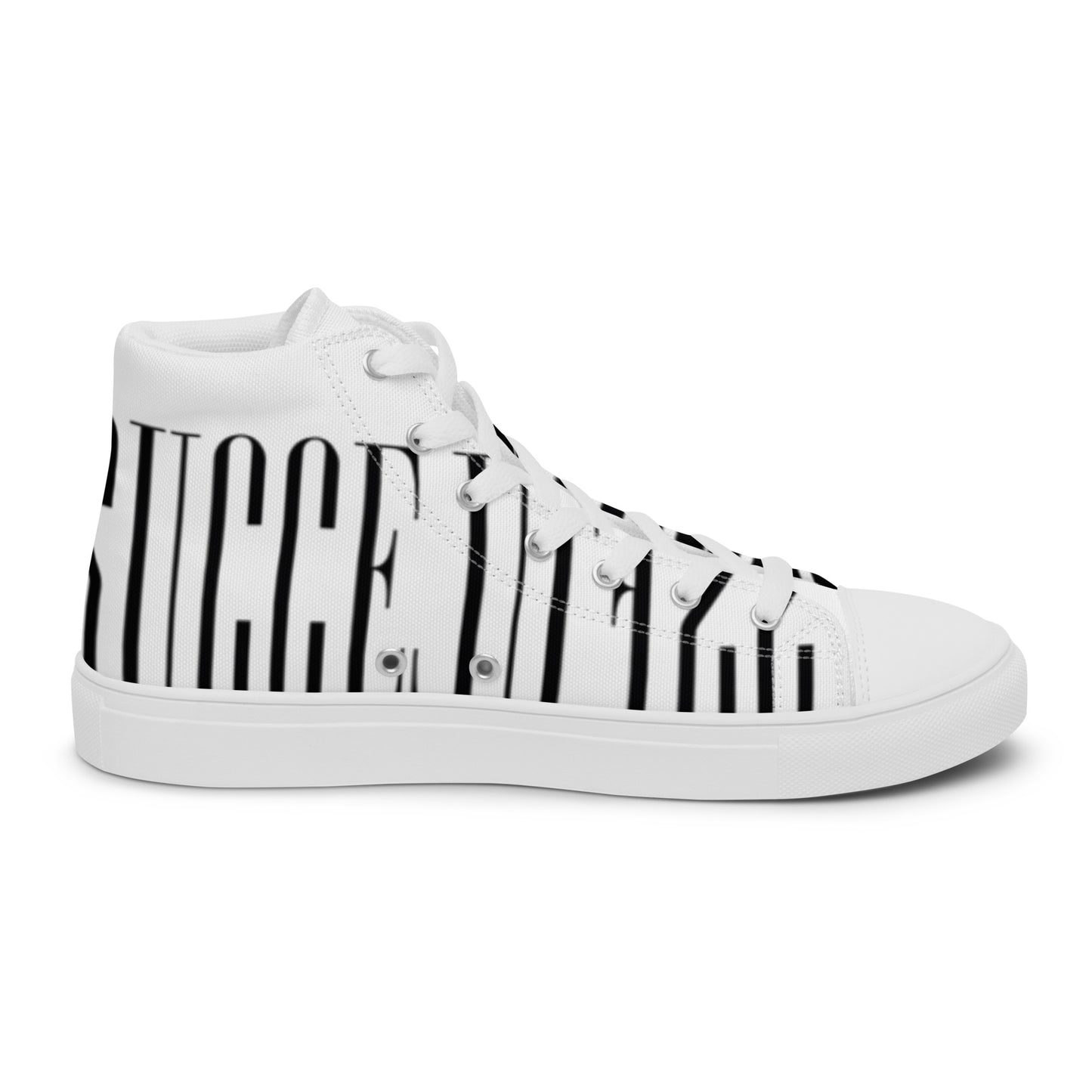 Men’s high top canvas shoes