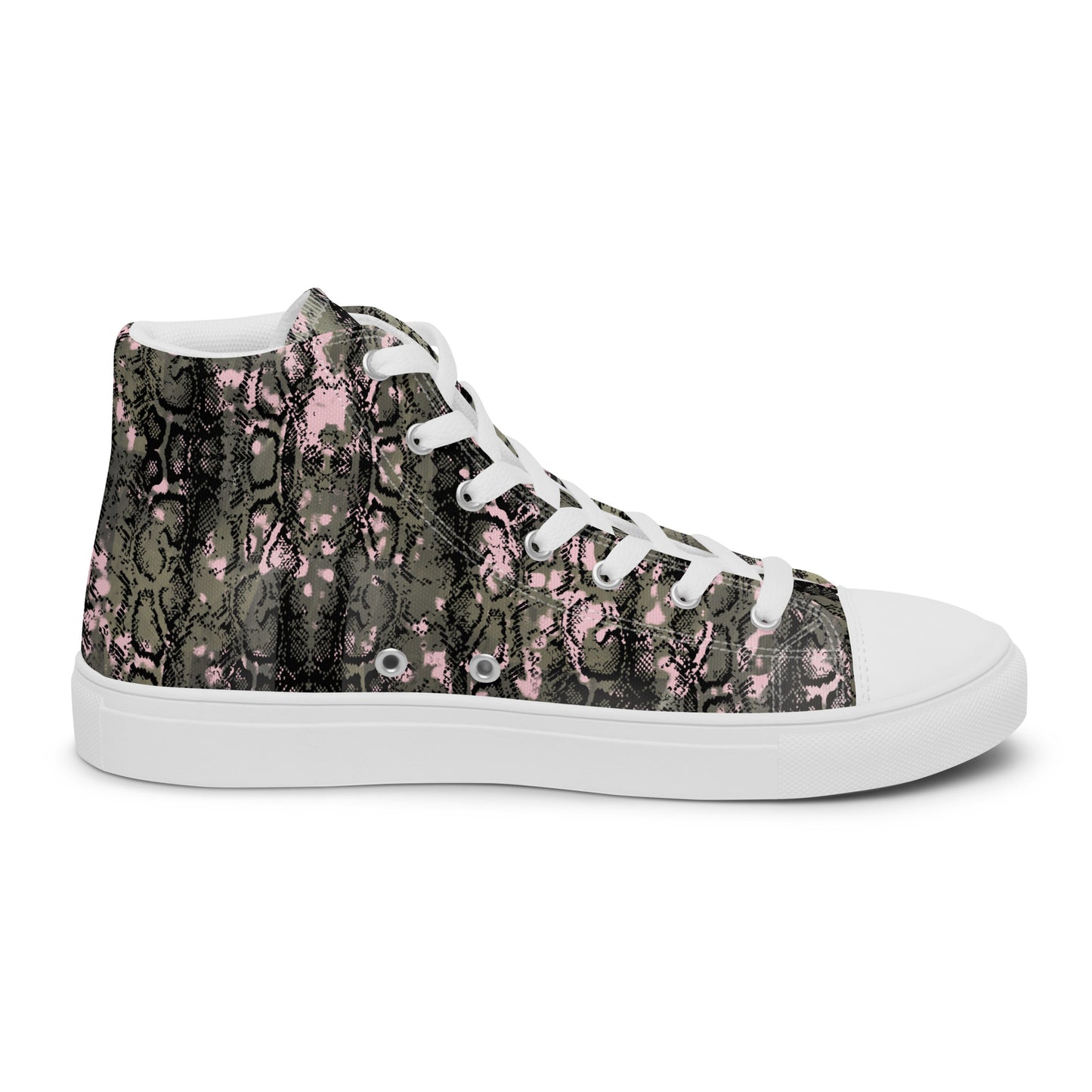 Men’s high top canvas shoes