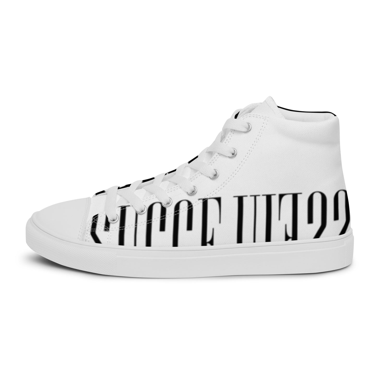 Men’s high top canvas shoes