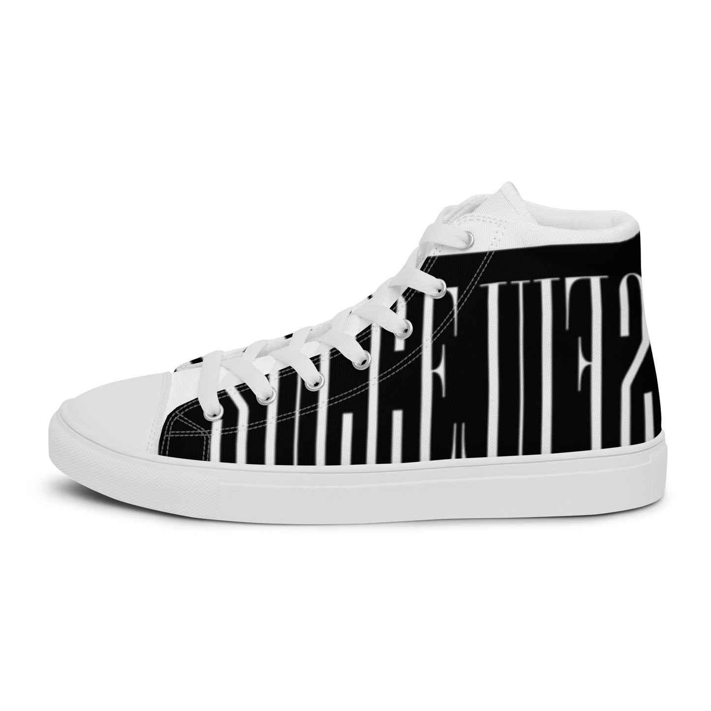 Men’s high top canvas shoes