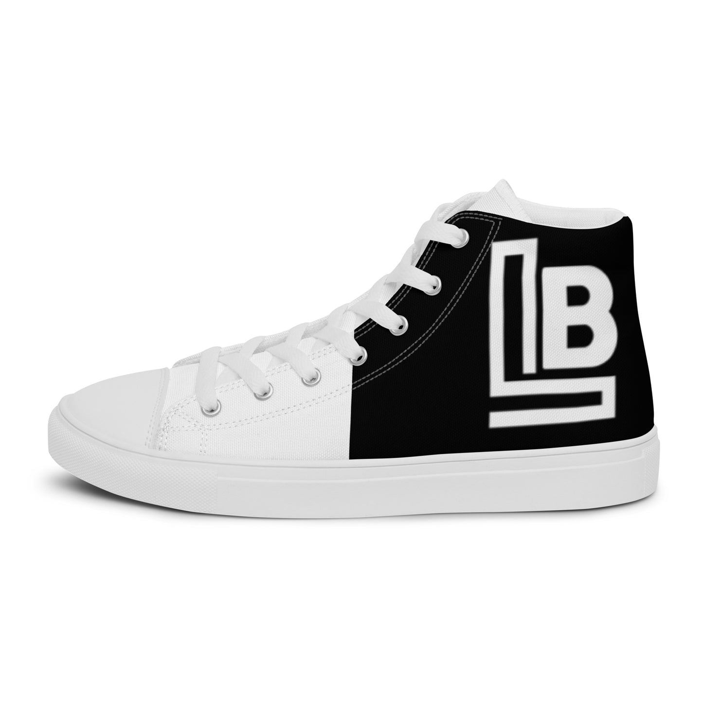 Men’s high top canvas shoes