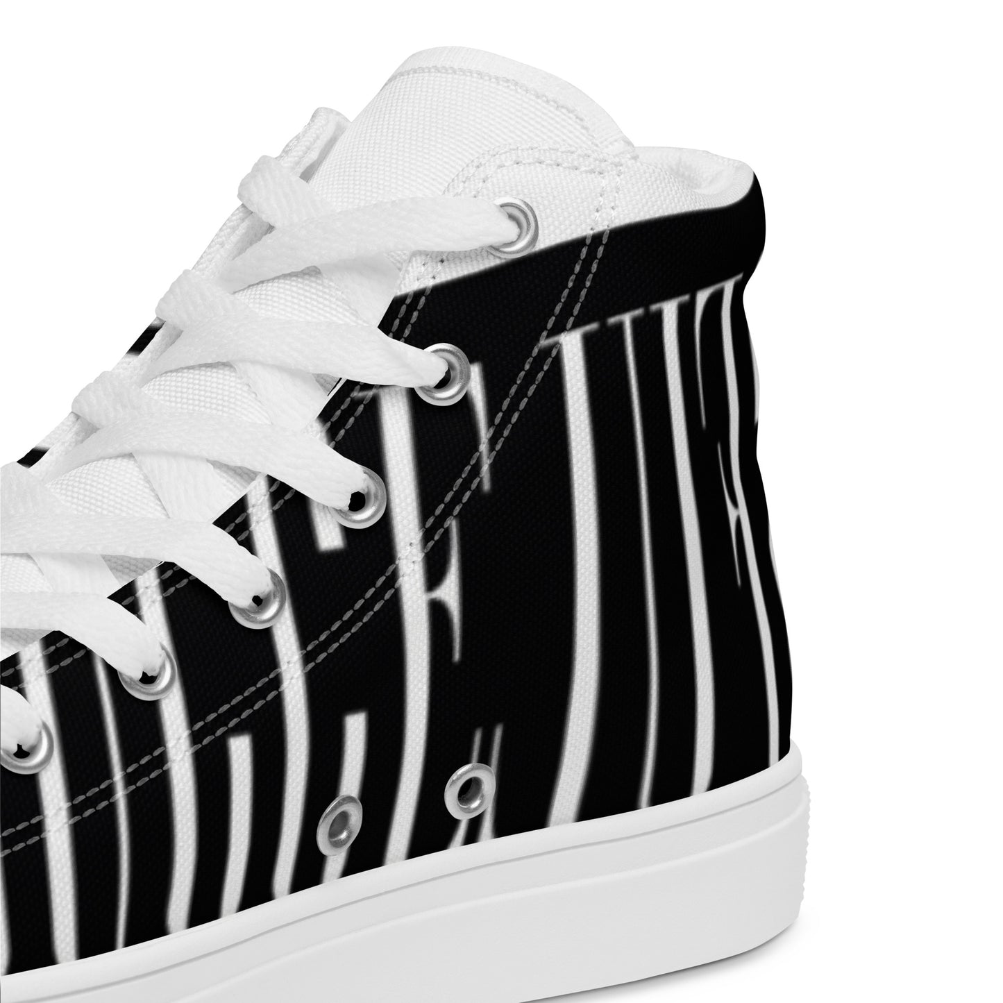 Men’s high top canvas shoes