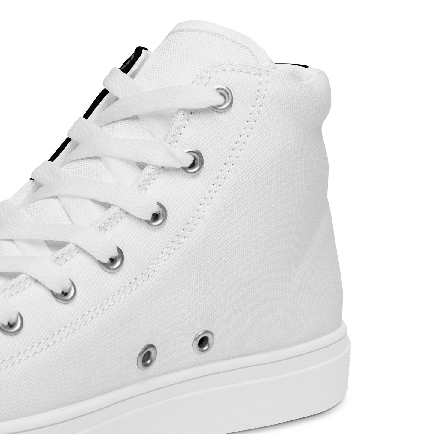 Men’s high top canvas shoes