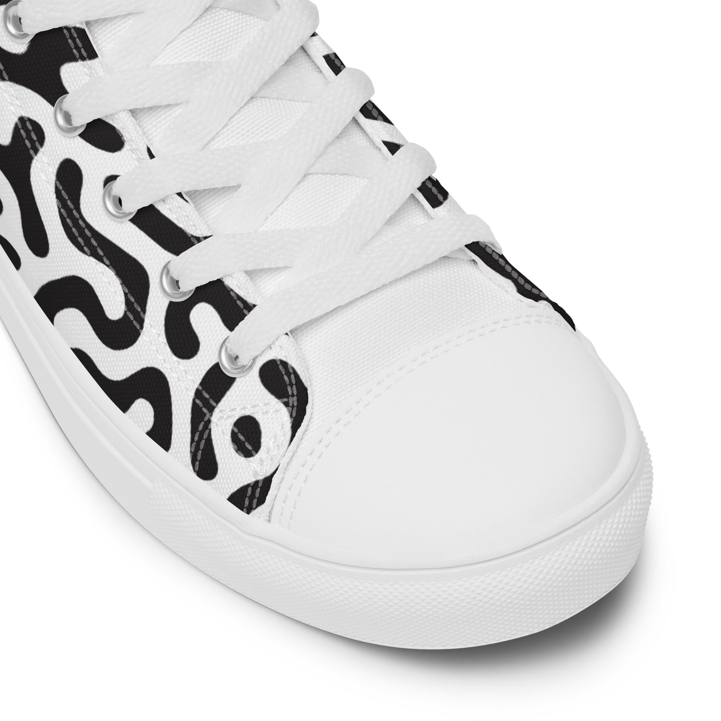 Men’s high top canvas shoes