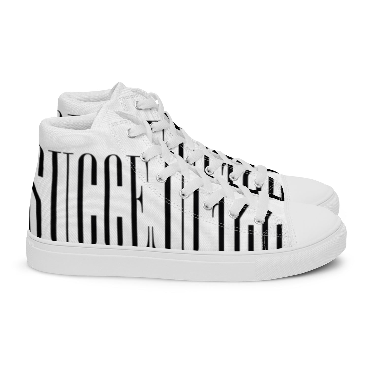Men’s high top canvas shoes