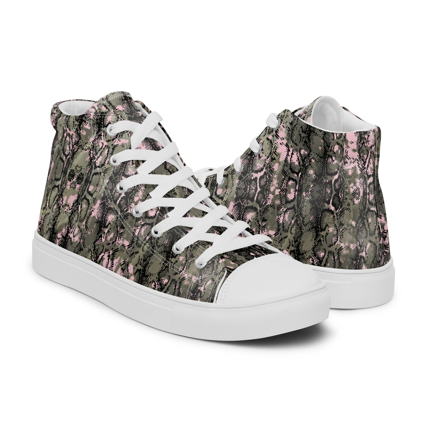 Men’s high top canvas shoes