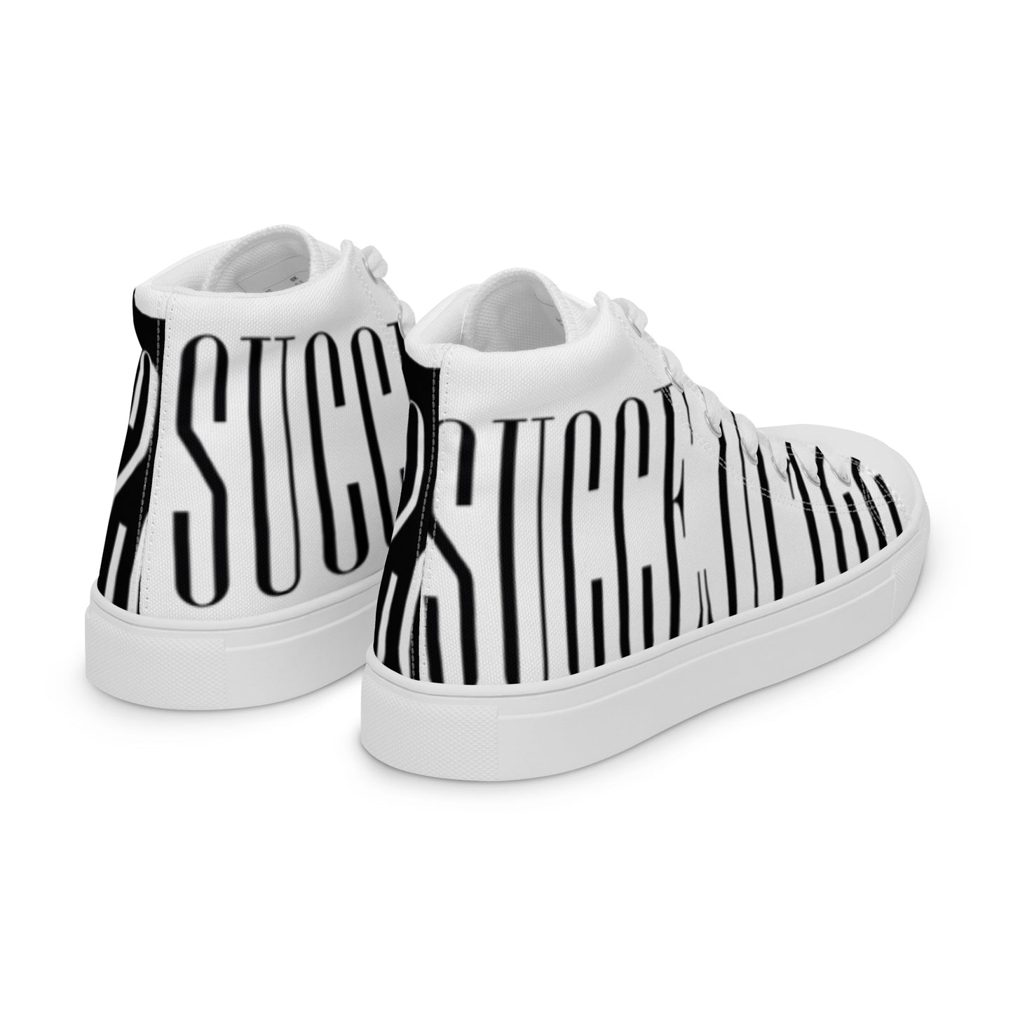 Men’s high top canvas shoes