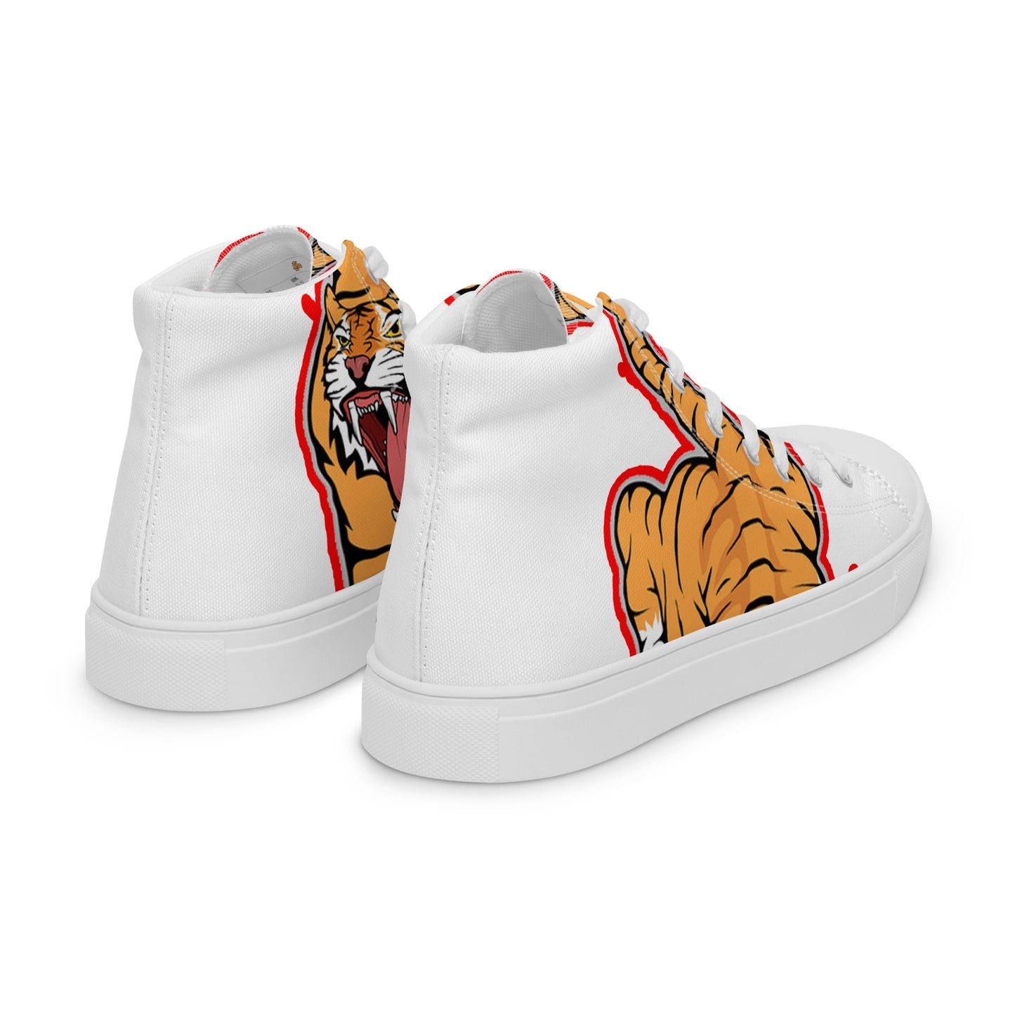 Men’s high top canvas shoes