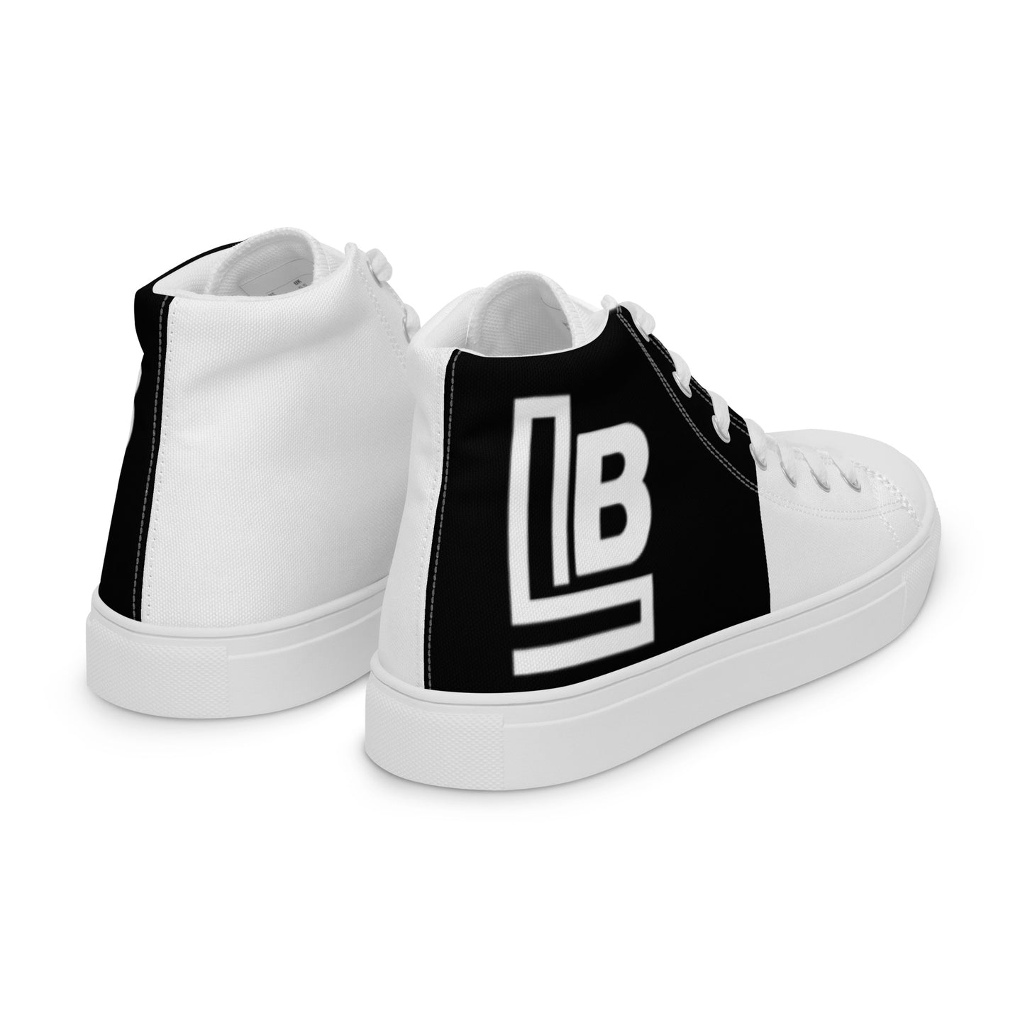 Men’s high top canvas shoes