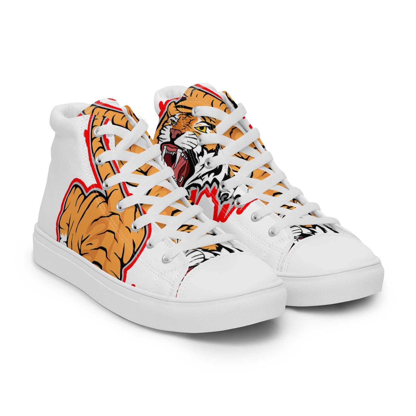 Men’s high top canvas shoes