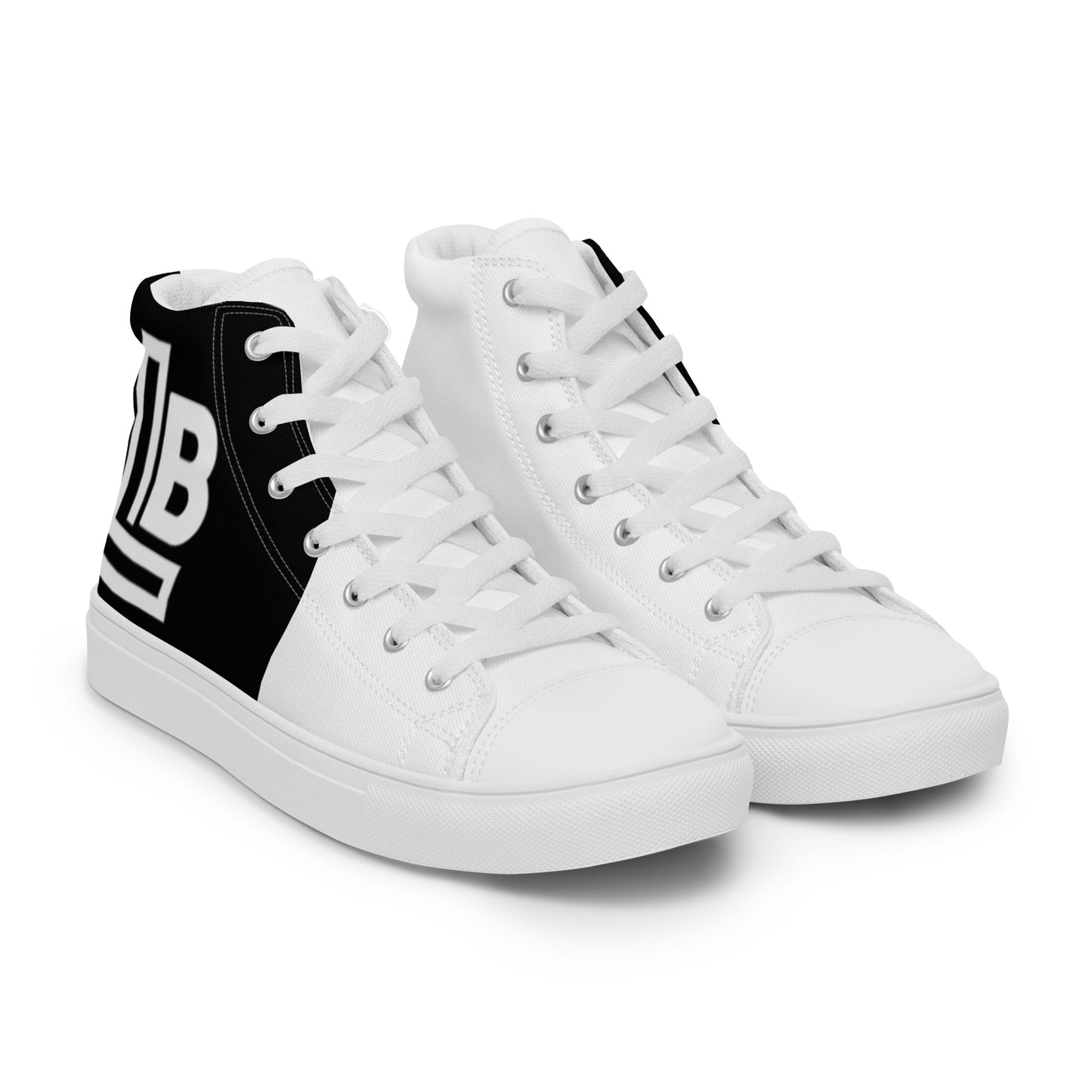 Men’s high top canvas shoes