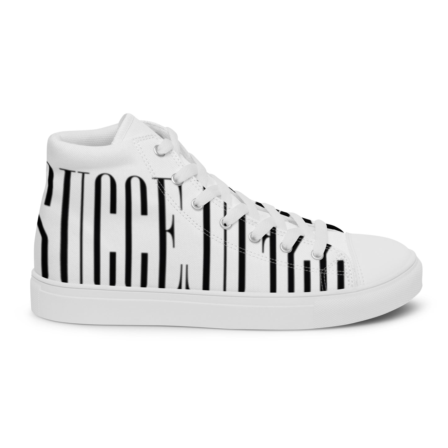 Men’s high top canvas shoes