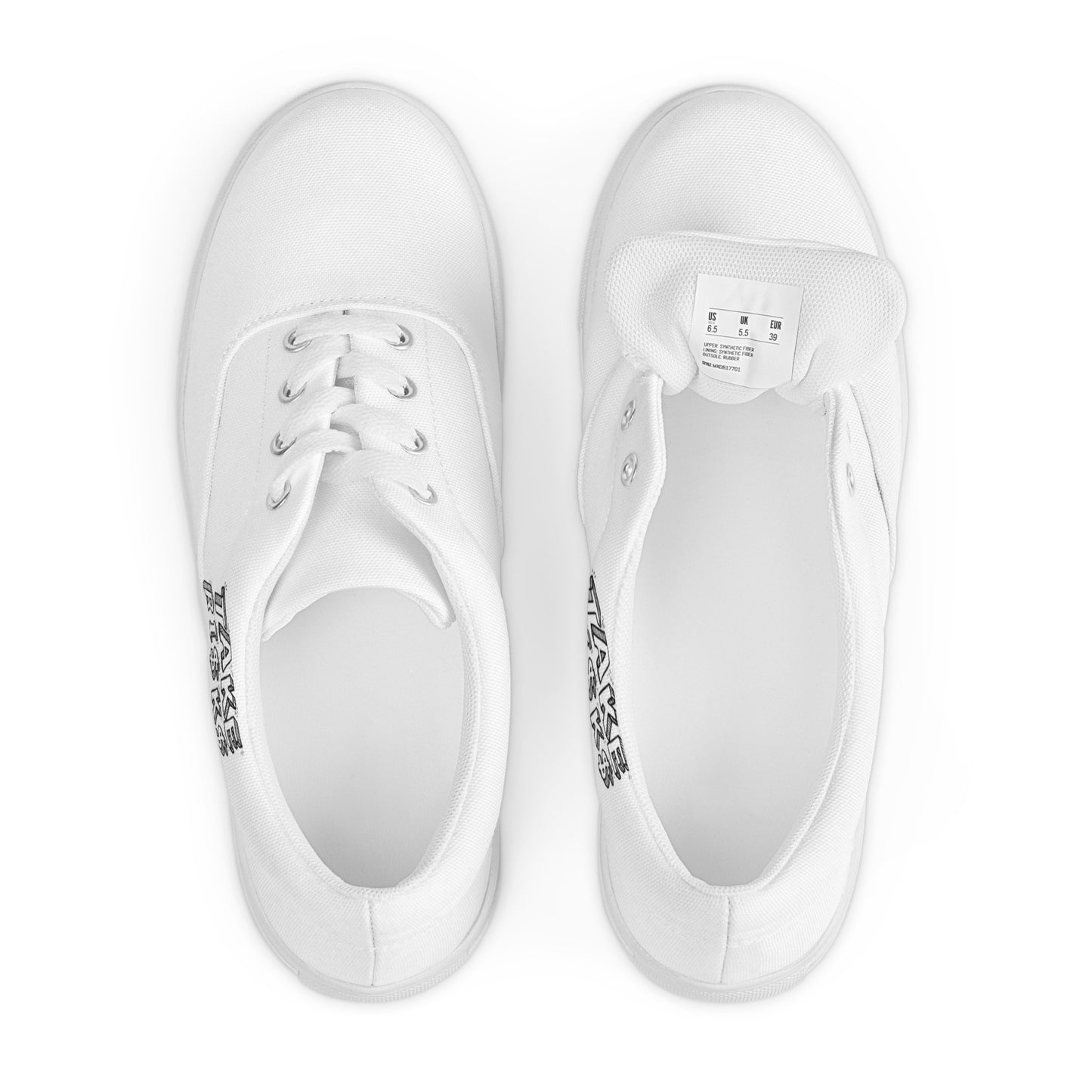 Men’s lace-up canvas shoes