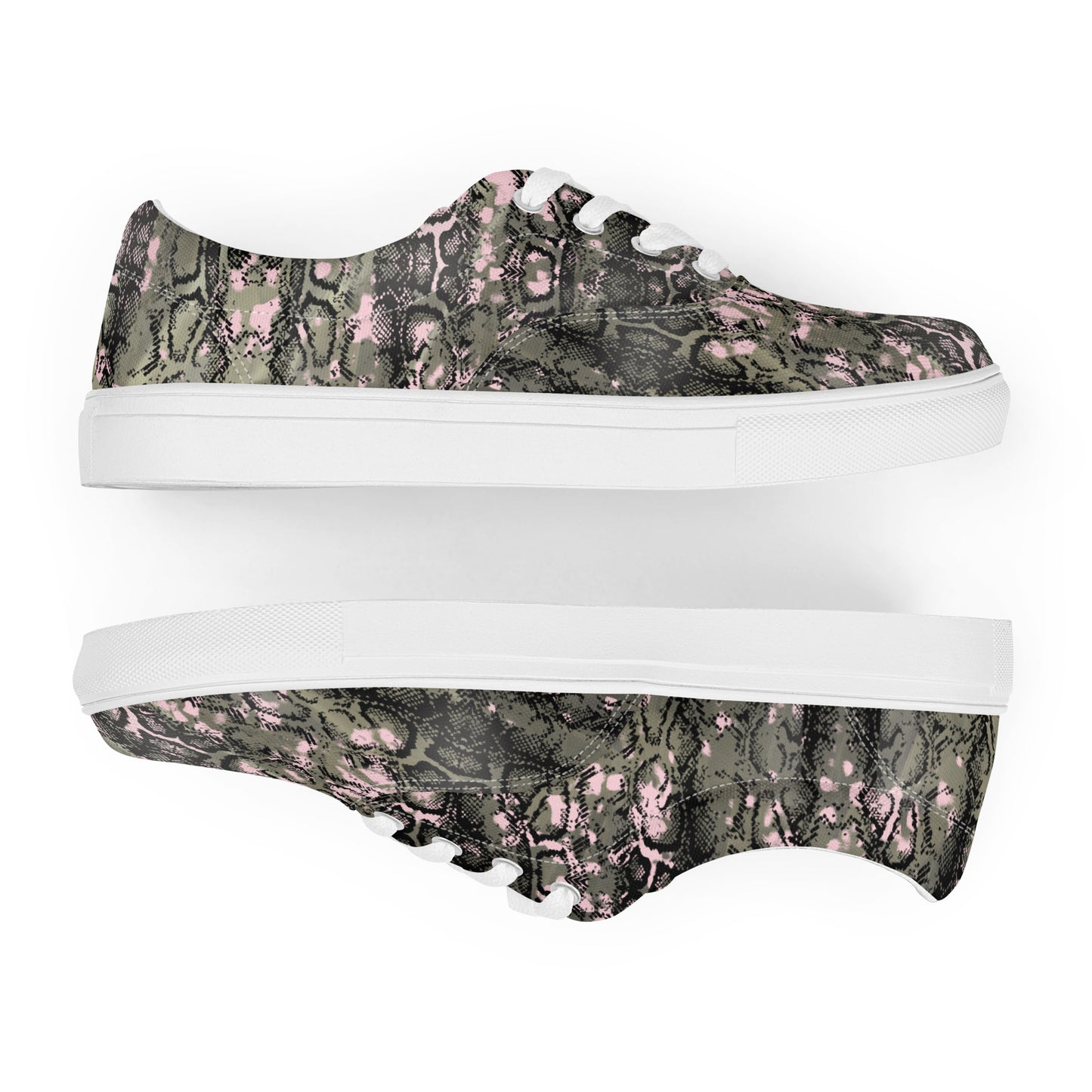 Men’s lace-up canvas shoes