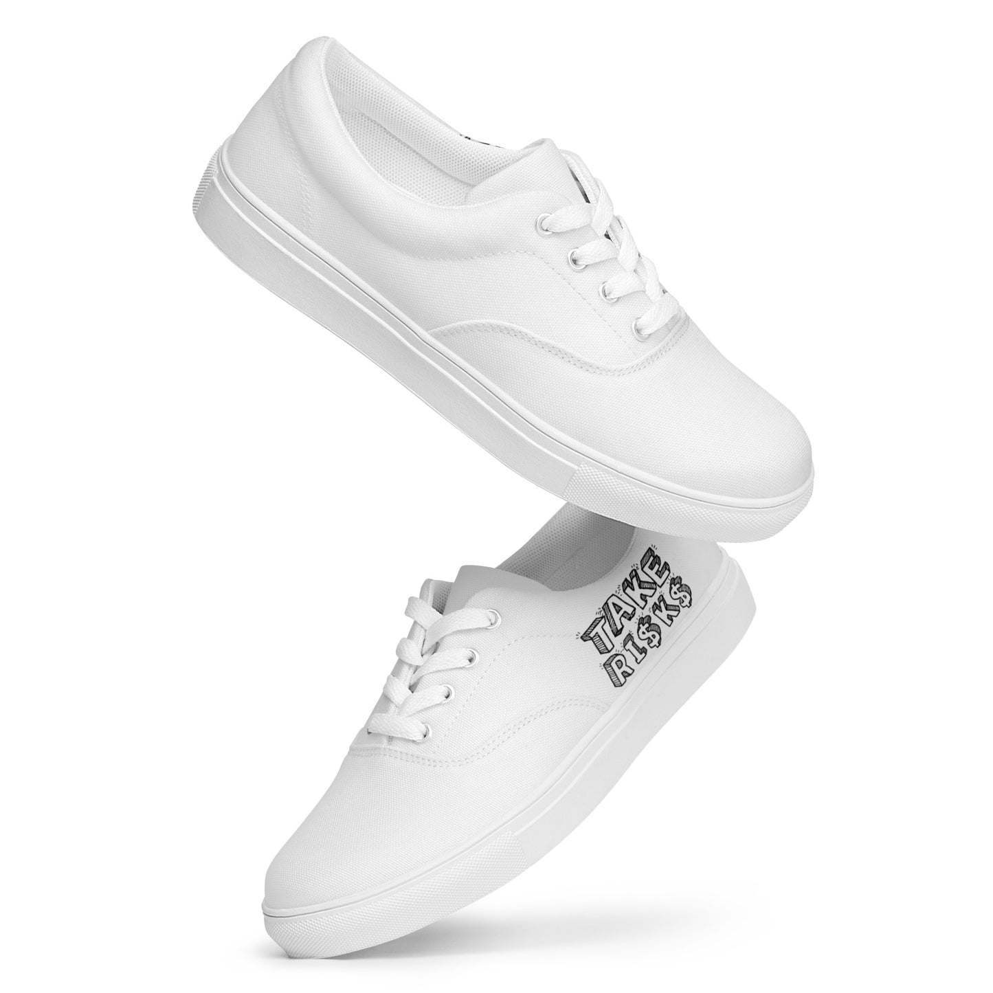Men’s lace-up canvas shoes