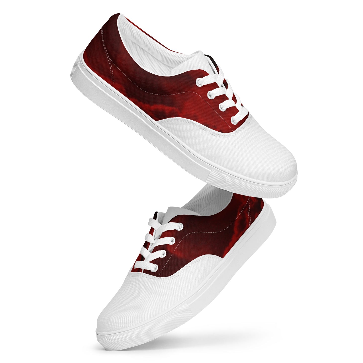 Men’s lace-up canvas shoes