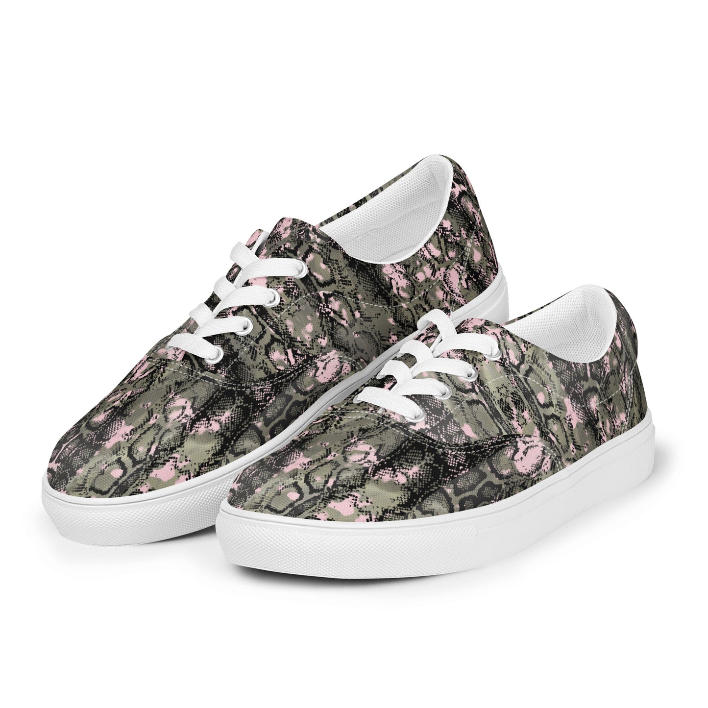 Men’s lace-up canvas shoes
