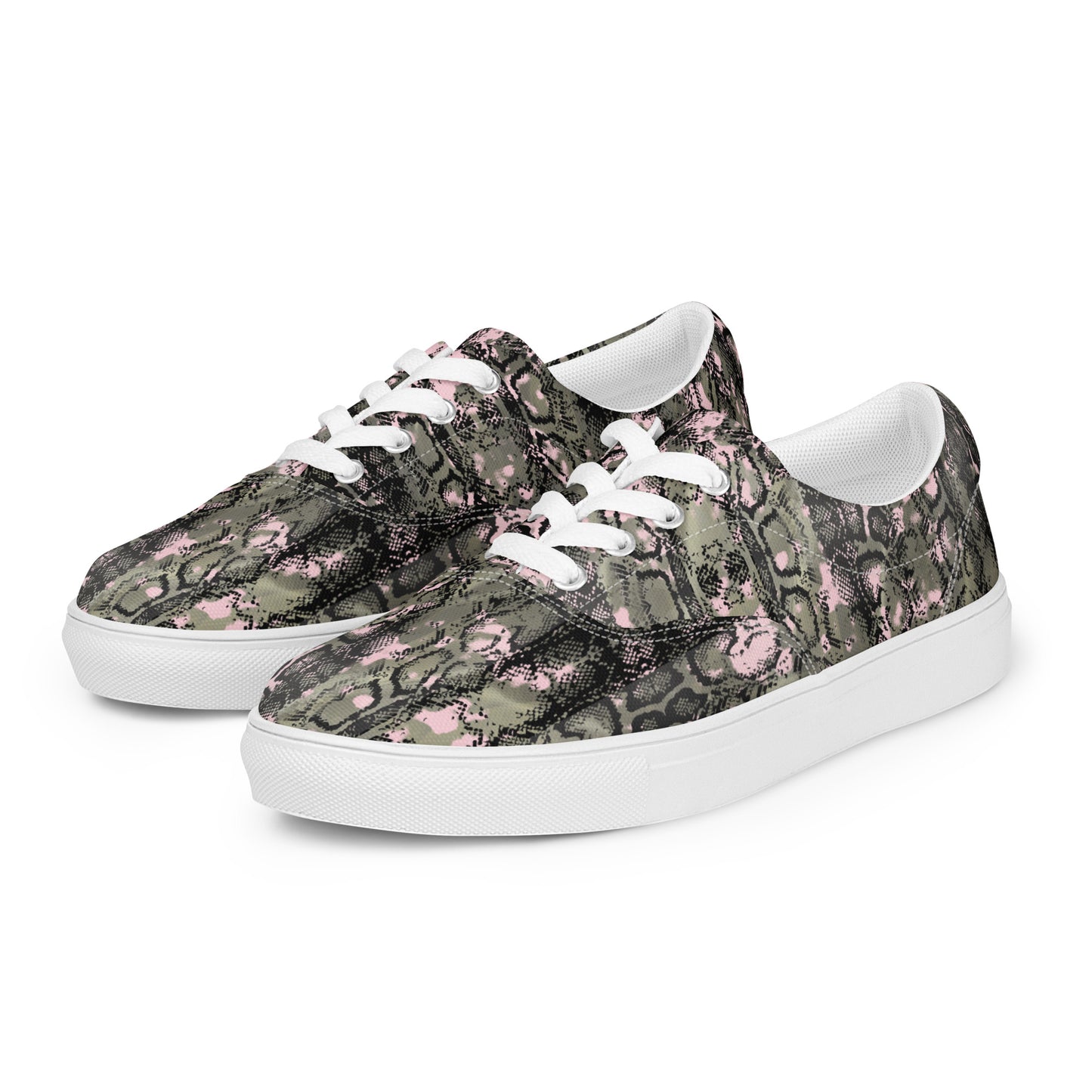 Men’s lace-up canvas shoes