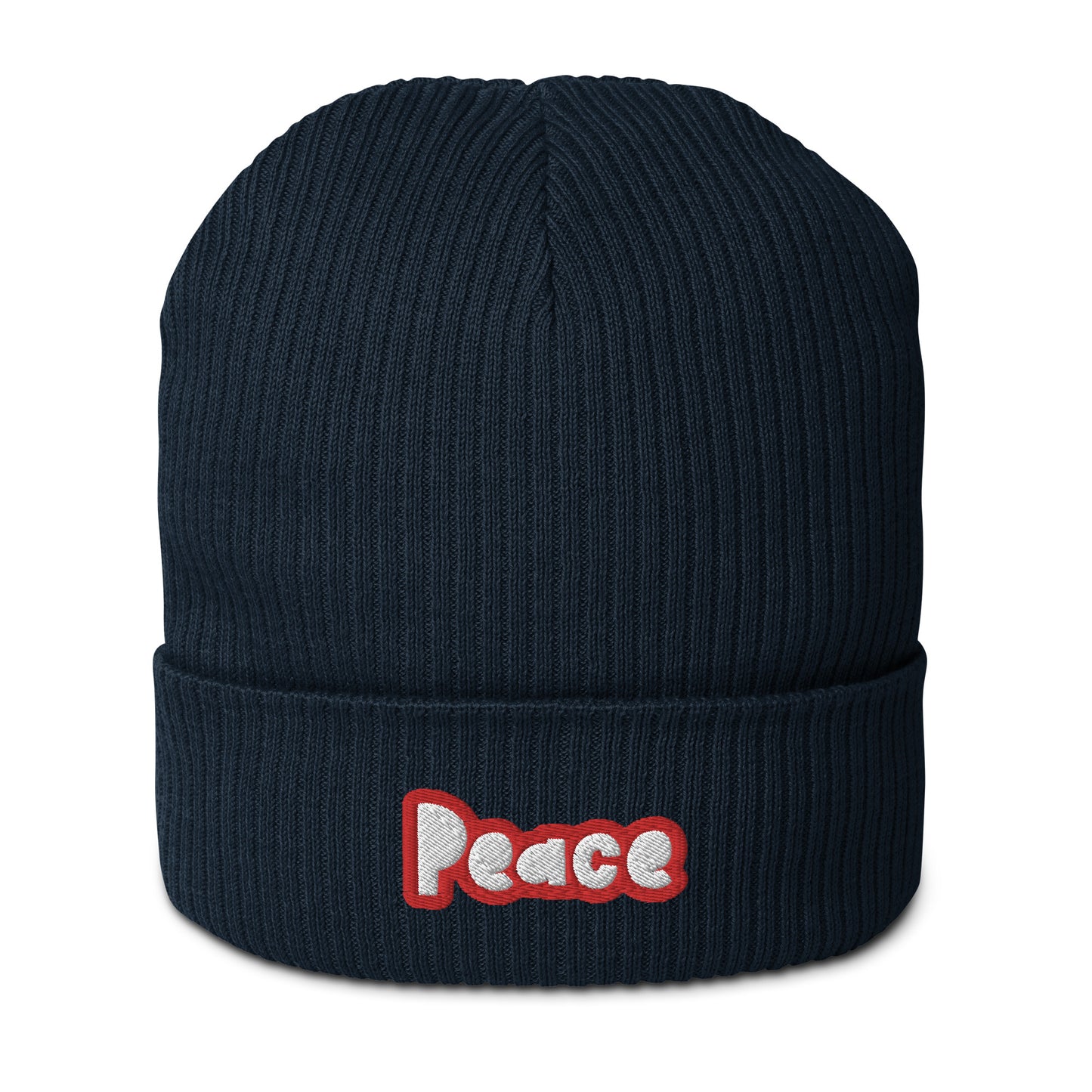 Organic ribbed beanie