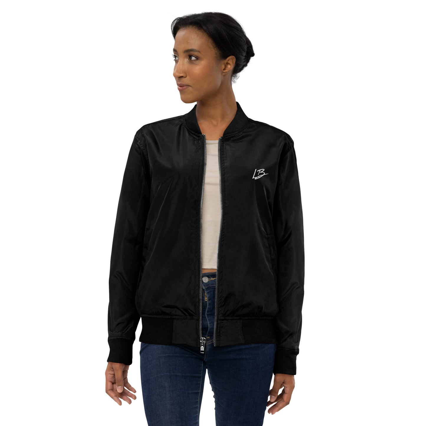 Premium recycled bomber jacket