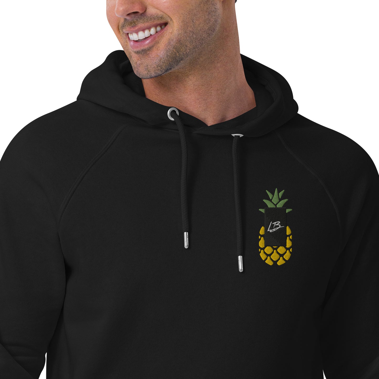 Unisex eco raglan hoodie