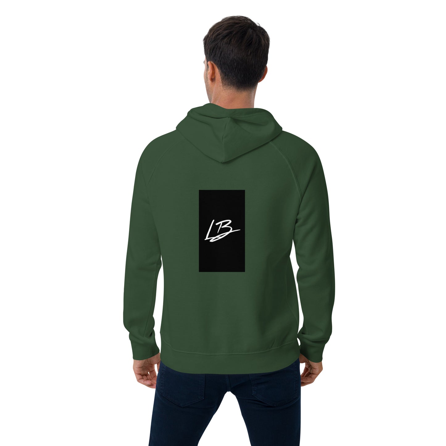 Unisex eco raglan hoodie