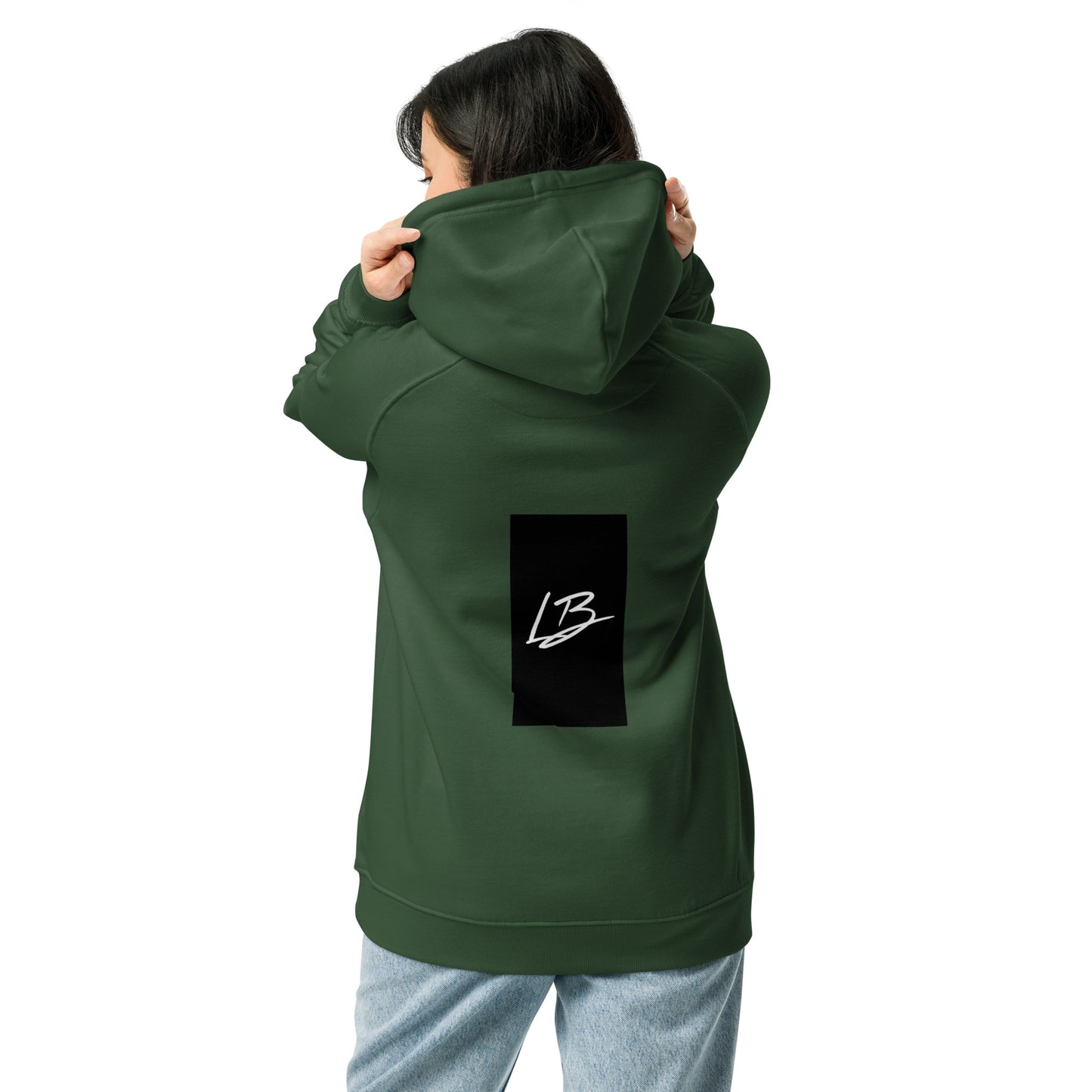 Unisex eco raglan hoodie