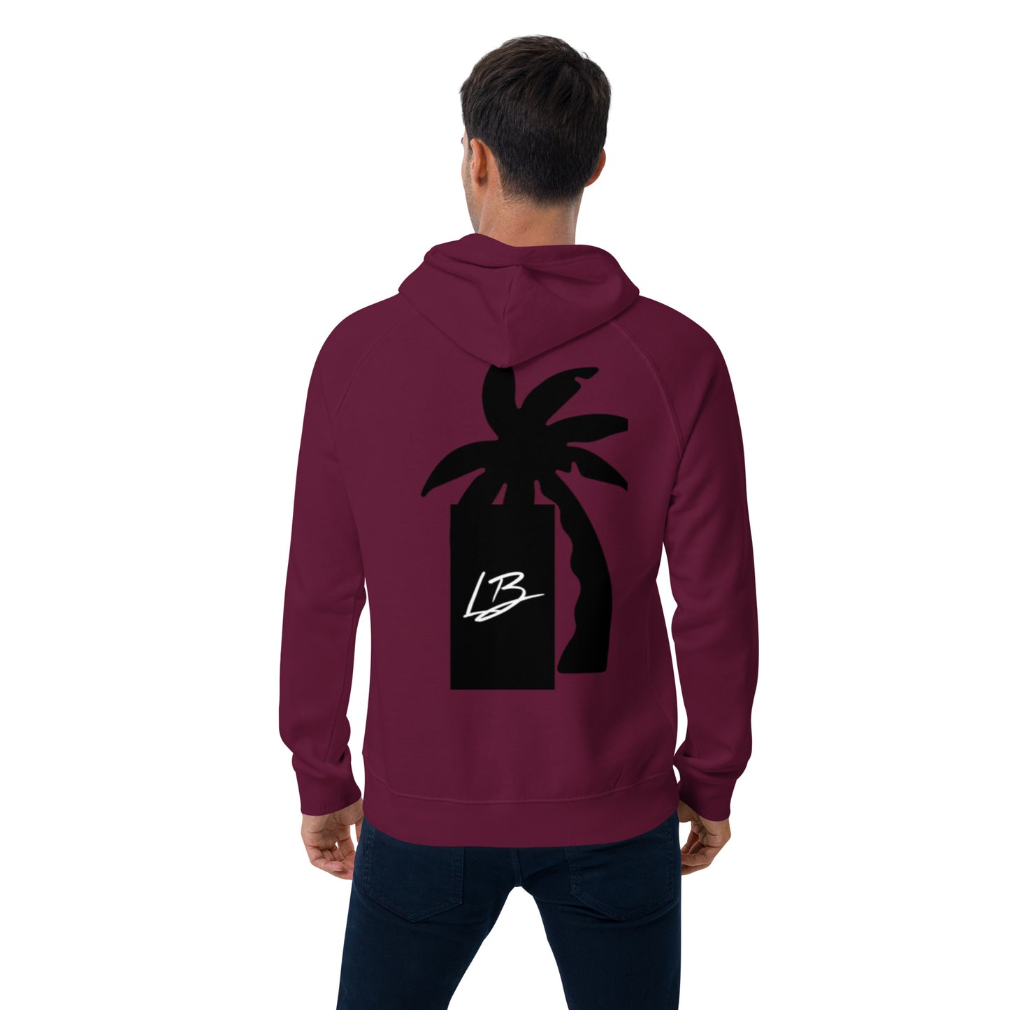 Unisex eco raglan hoodie
