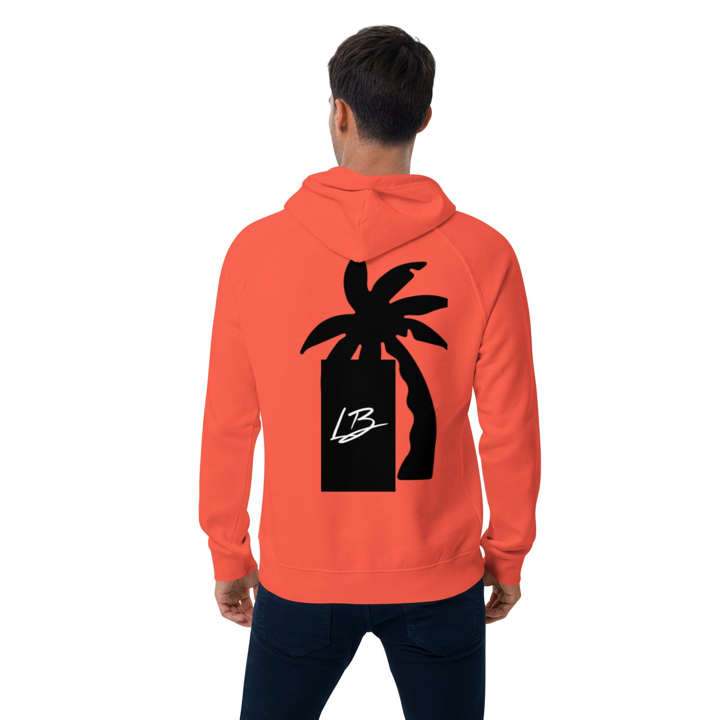 Unisex eco raglan hoodie