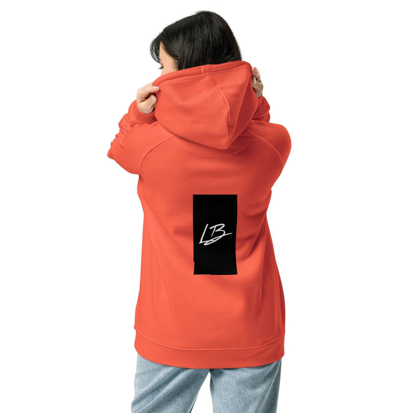 Unisex eco raglan hoodie
