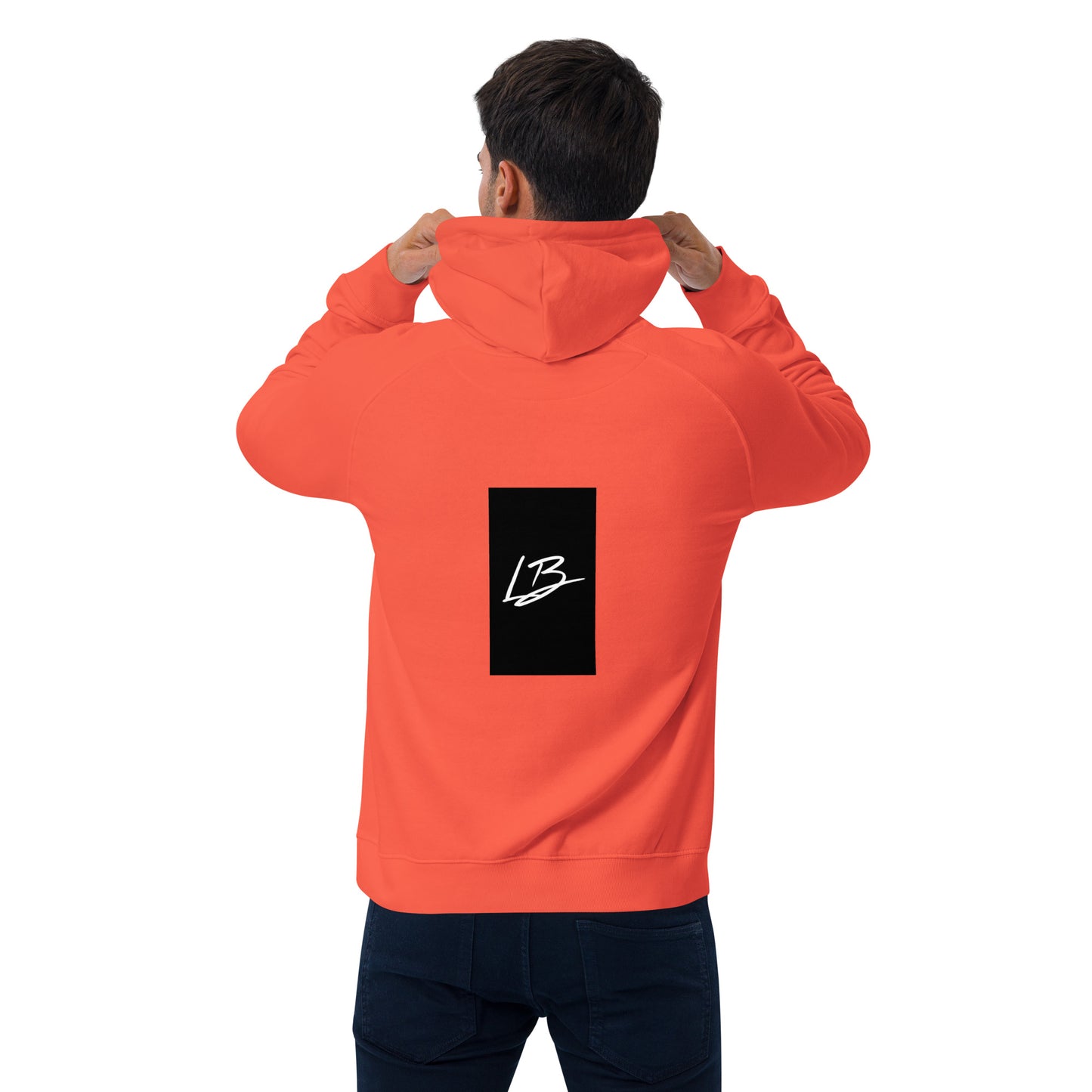 Unisex eco raglan hoodie