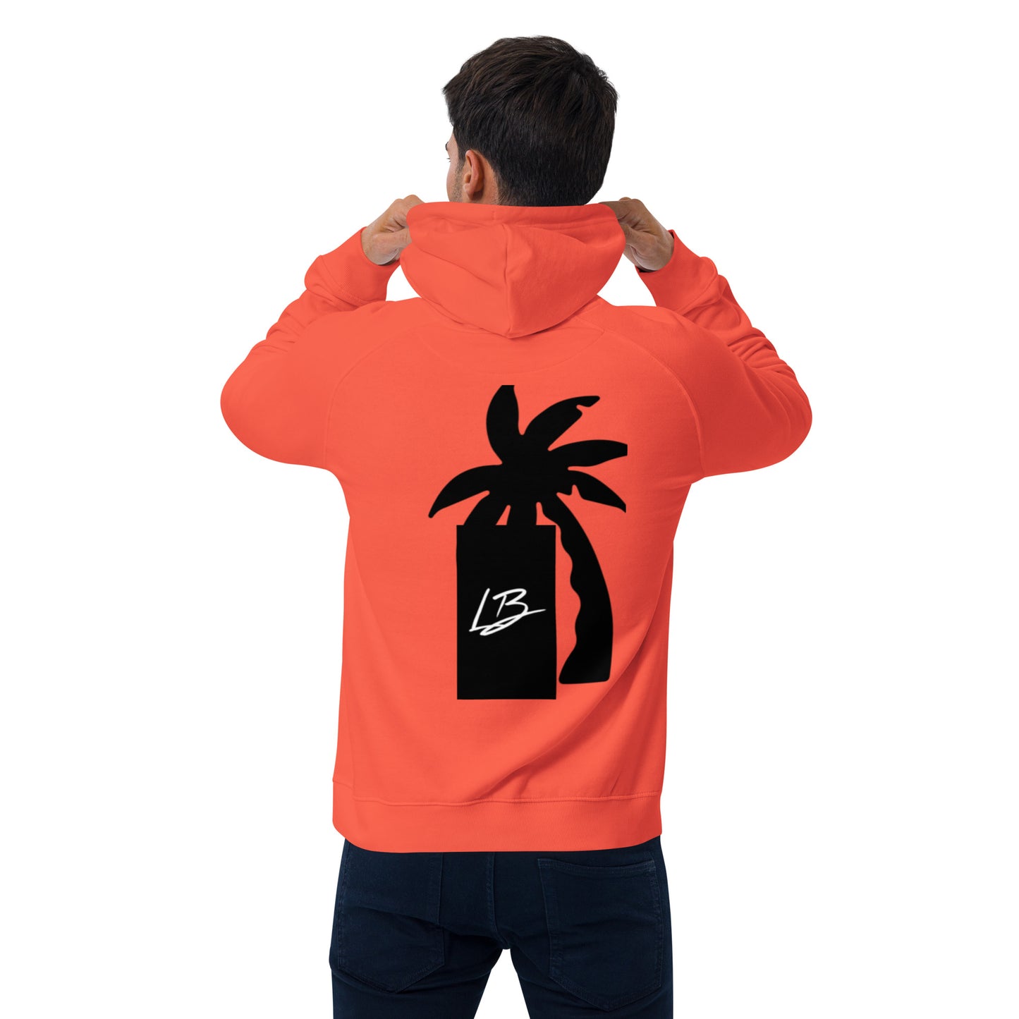 Unisex eco raglan hoodie