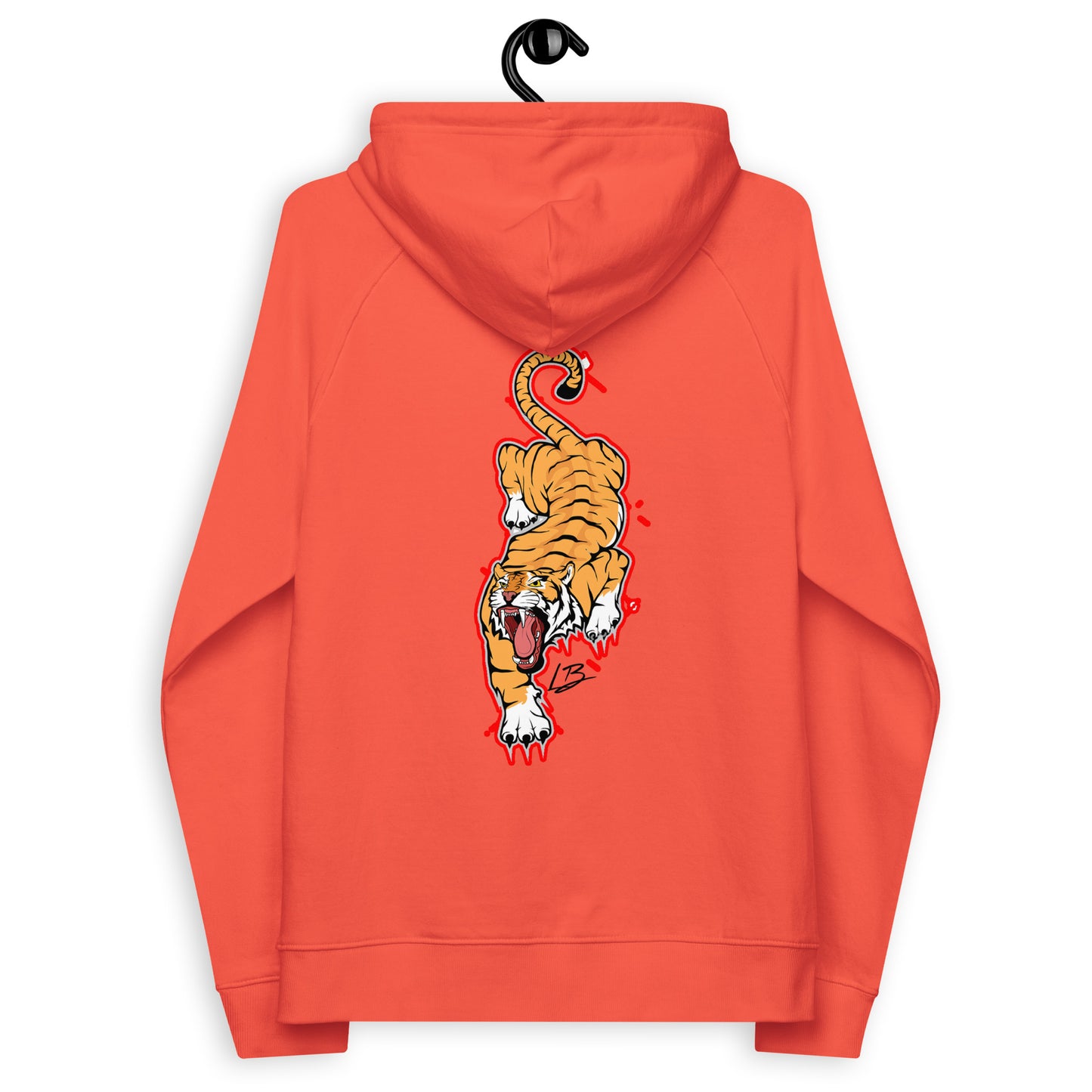 Unisex eco raglan hoodie