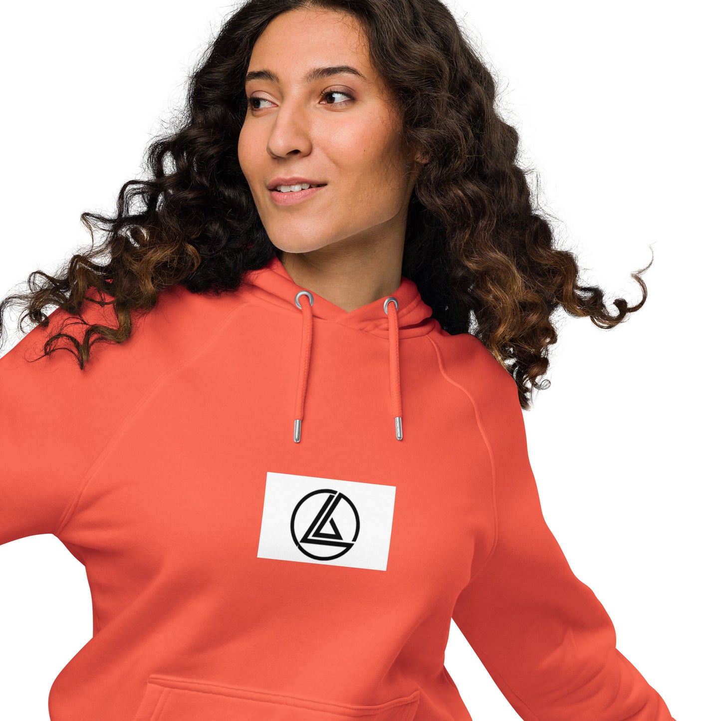 Unisex eco raglan hoodie