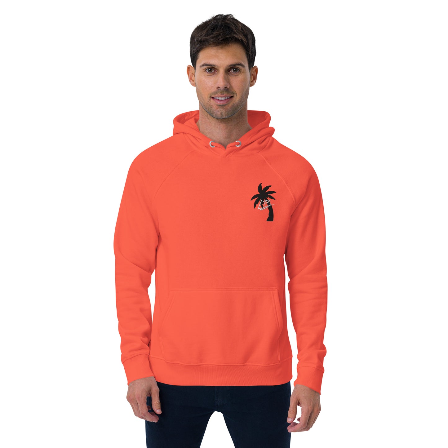 Unisex eco raglan hoodie