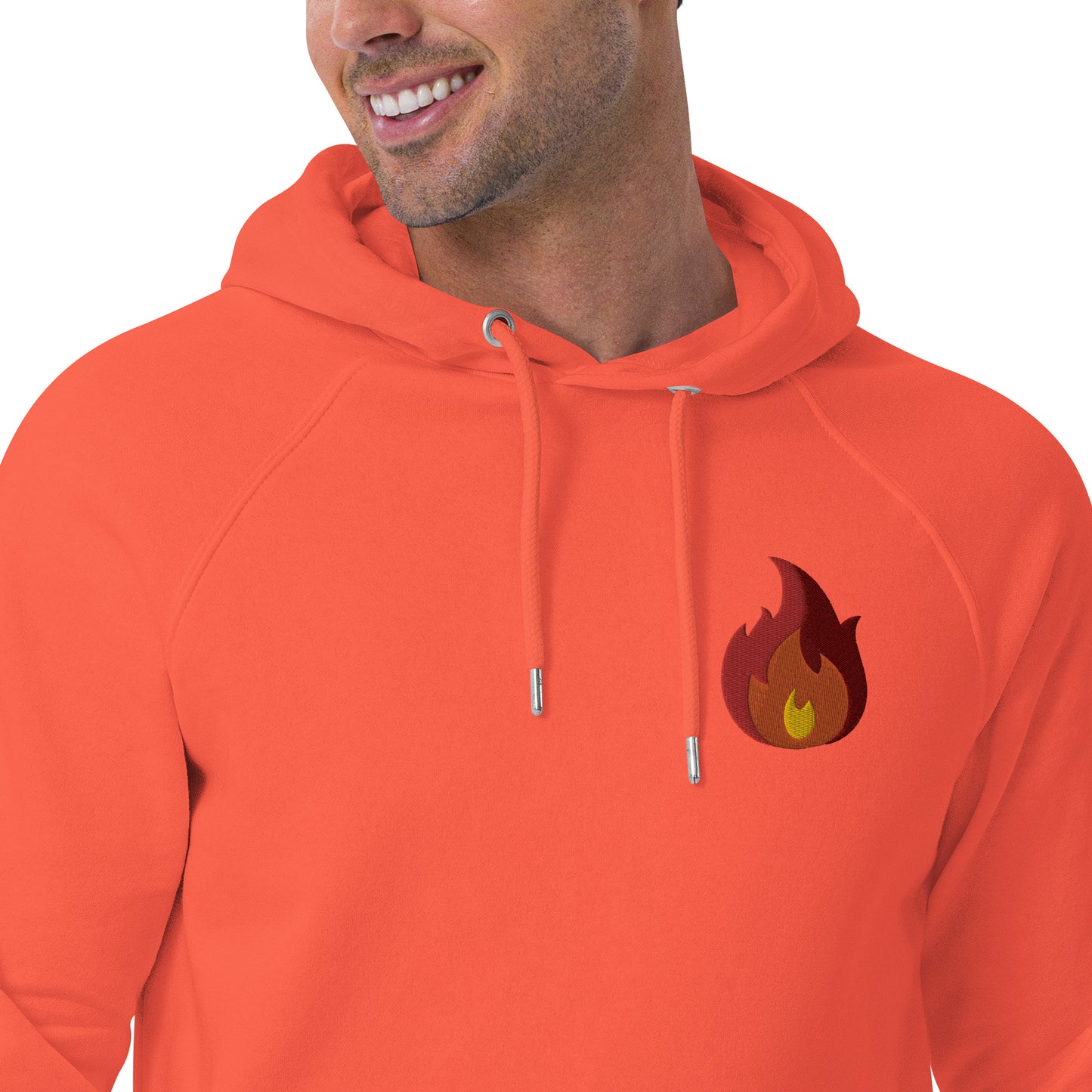 Unisex eco raglan hoodie