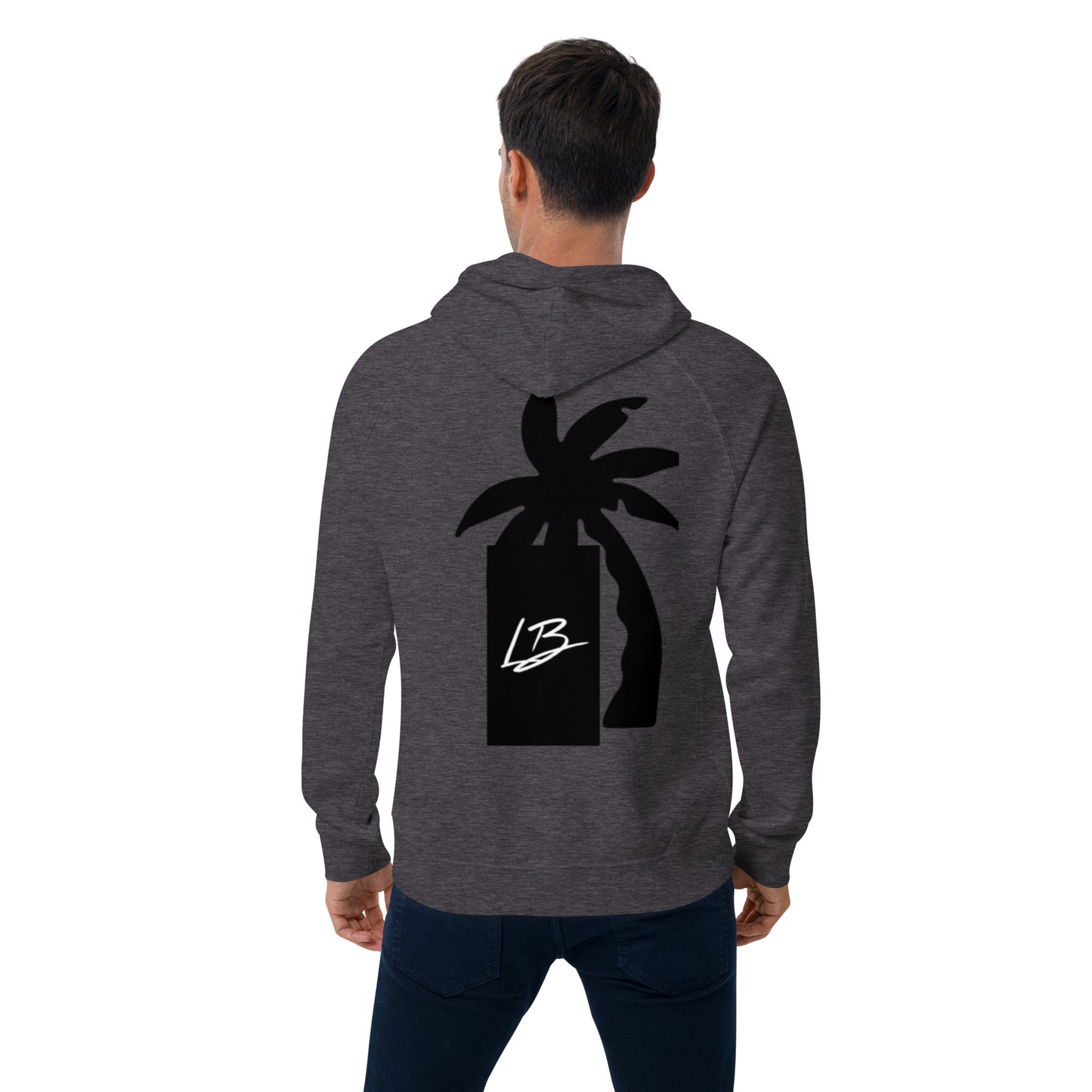Unisex eco raglan hoodie