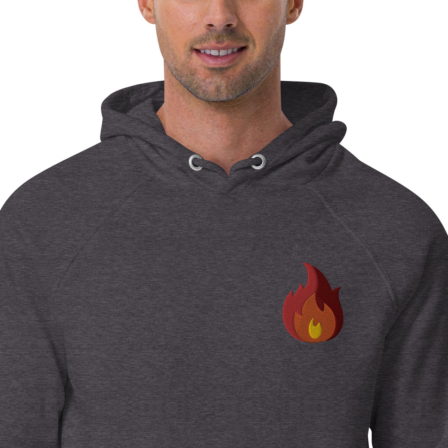 Unisex eco raglan hoodie