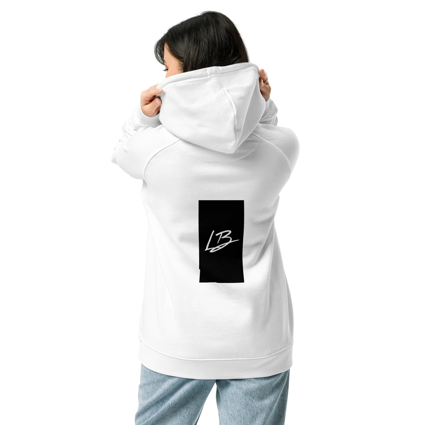 Unisex eco raglan hoodie