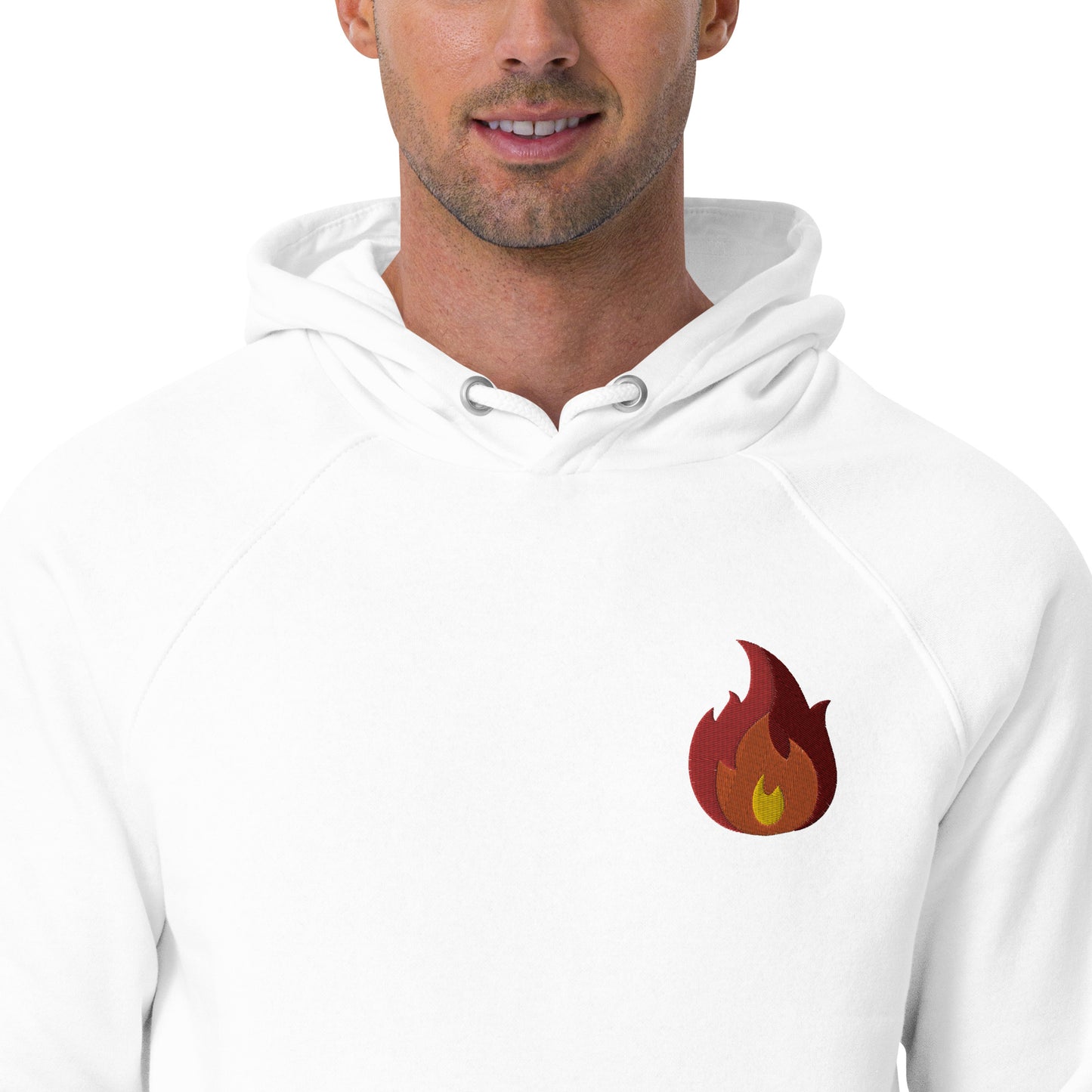 Unisex eco raglan hoodie