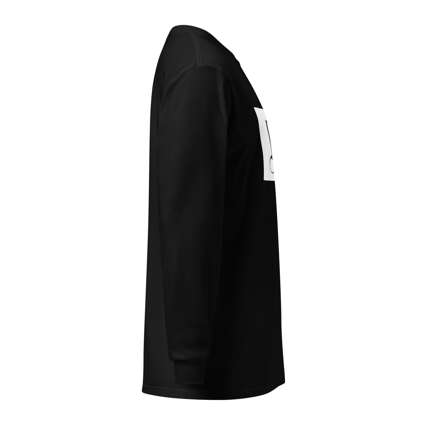 Garment-dyed heavyweight long-sleeve shirt