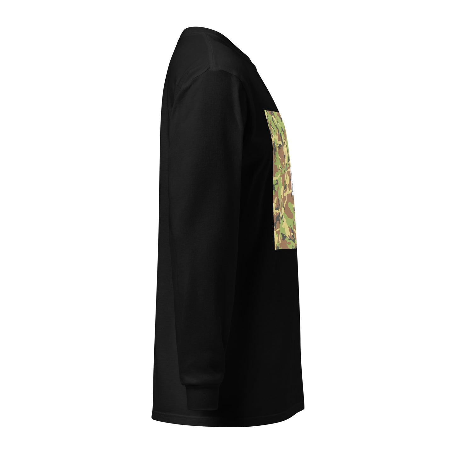 Garment-dyed heavyweight long-sleeve shirt