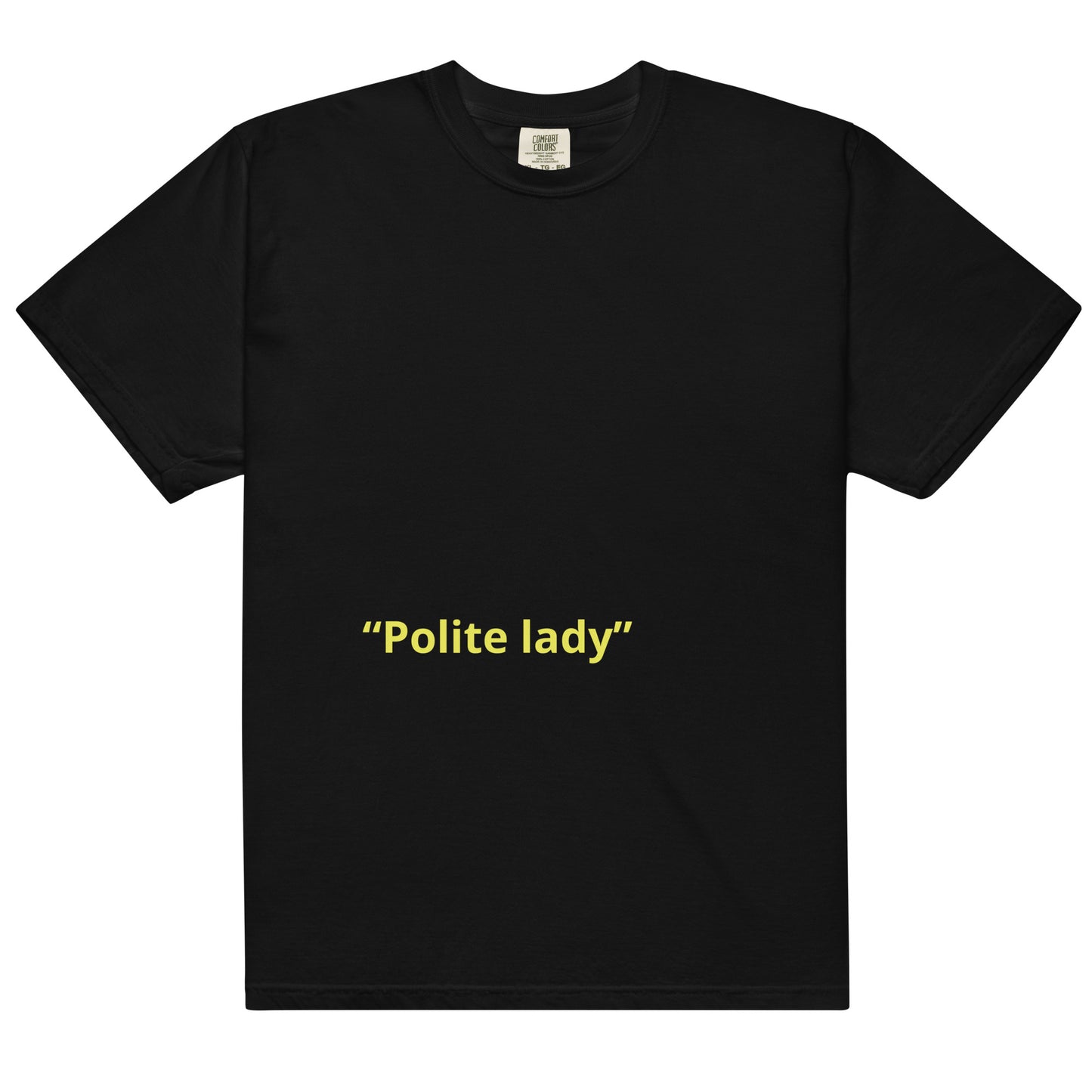 Unisex garment-dyed heavyweight t-shirt