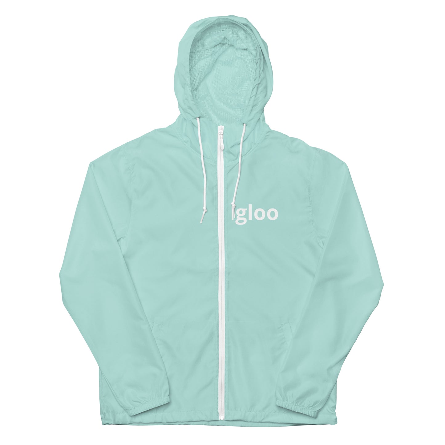 Unisex lightweight zip up windbreaker