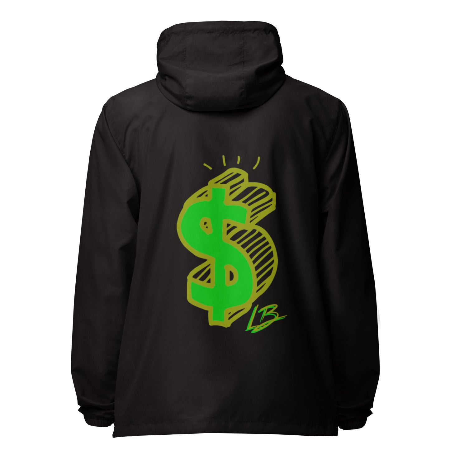 Unisex lightweight zip up windbreaker