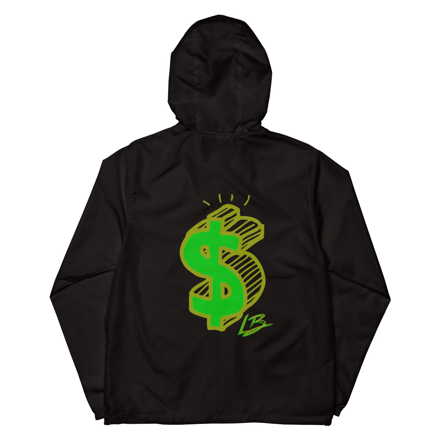 Unisex lightweight zip up windbreaker