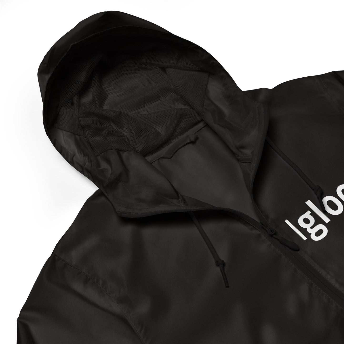 Unisex lightweight zip up windbreaker