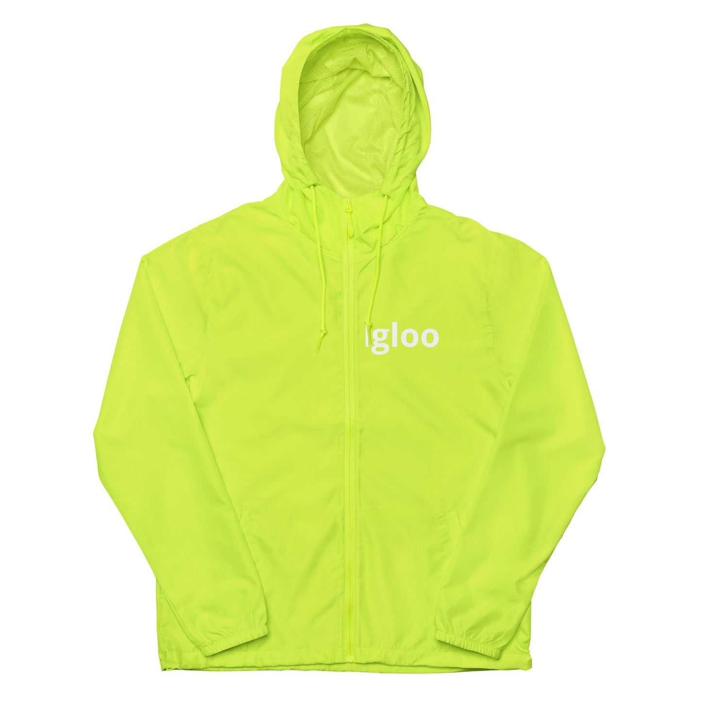 Unisex lightweight zip up windbreaker